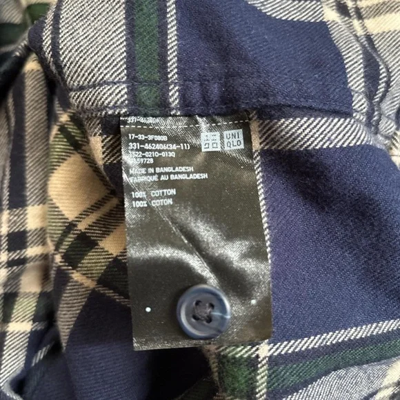 Uniqlo flannel long sleeve shirt - Picture 4 of 4